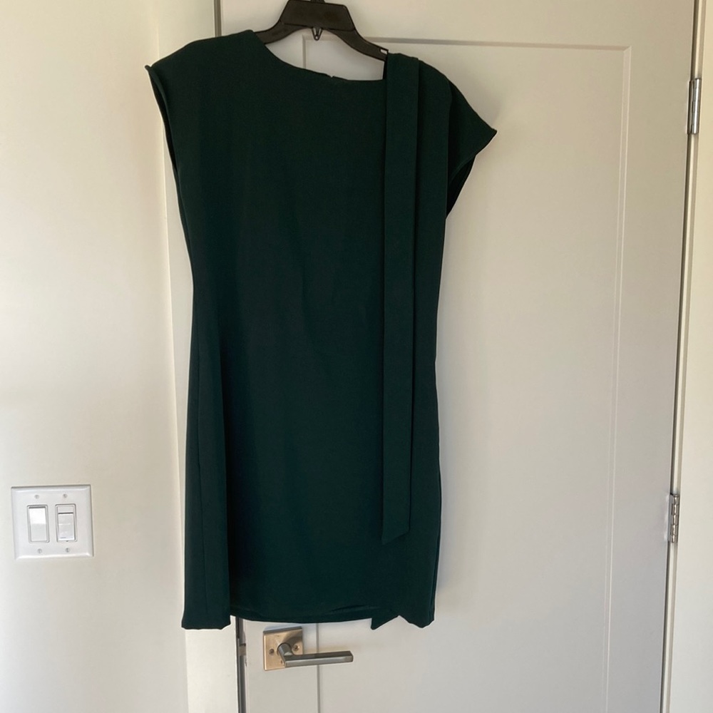 Belted of Mercer dress in green